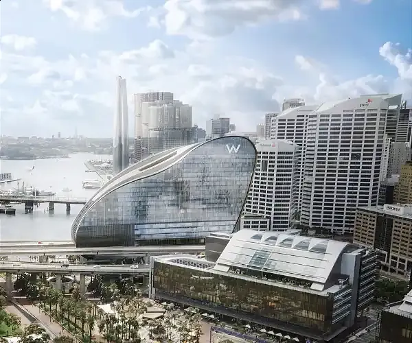 A new architectural icon in Australia's waterfront metropolis